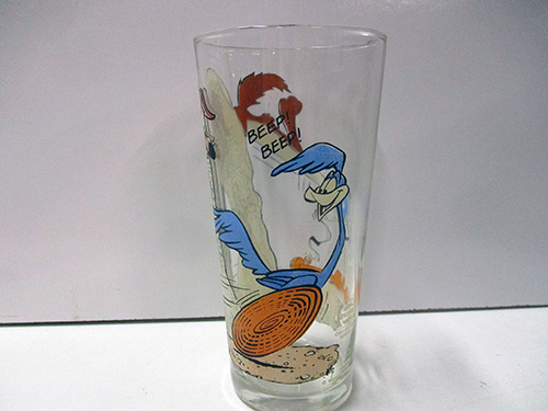 image of Road Runner Looney Tunes Character Glass