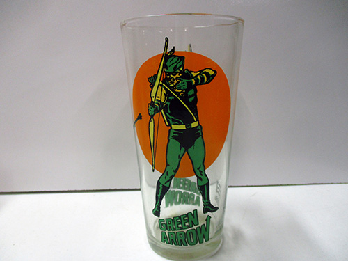 image of Green Arrow Superhero Glass with Original Design