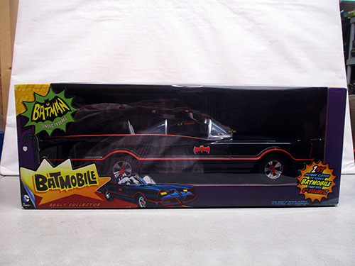 image of Batman Classic TV Batmobile in Box