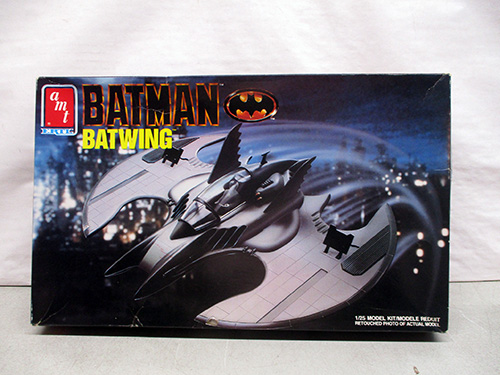 image of AMT Batman Batwing 1:25 Scale Model Kit