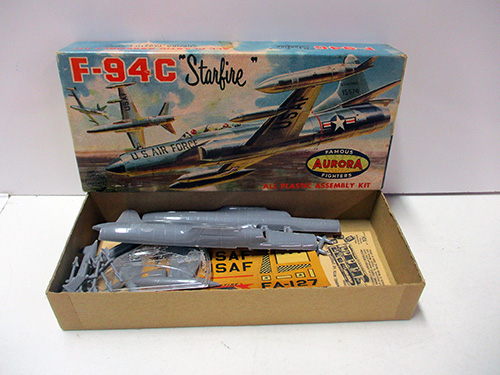 image of Aurora F-94C Starfire Aircraft Model Kit