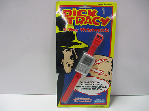 image of Dick Tracy 2-Way Wristwatch on Original Card