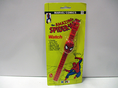 image of Marvel Amazing Spider-Man Analog Wristwatch in Package