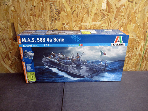 image of Italeri M.A.S. 568 4a Serie Model Kit 1:35 Scale