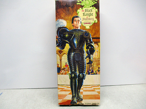 image of Aurora Black Knight Vintage Model Kit in Original Box