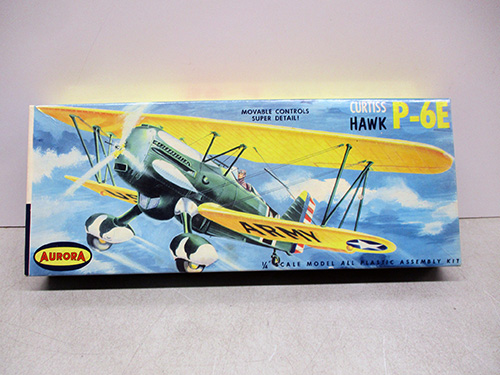 image of Aurora Curtiss Hawk P-6E Model Kit