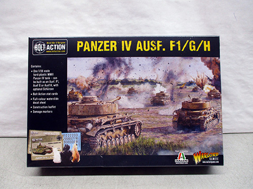 image of Bolt Action Panzer IV Ausf. F1/G/H Model Kit