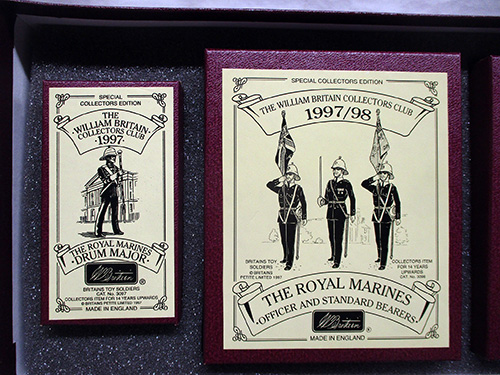 image of William Britain Royal Marines Collectors Sets