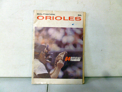 vintage baltimore orioles yearbook collection image 1