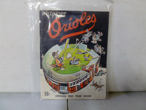vintage baltimore orioles yearbook collection image 4