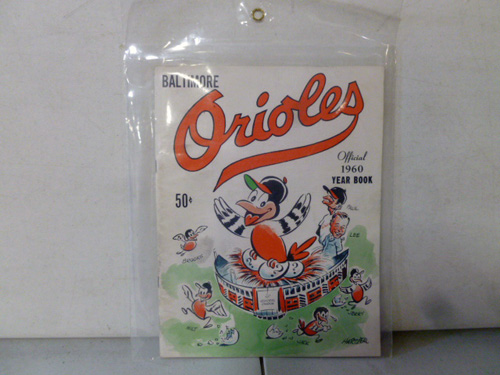 vintage baltimore orioles yearbook collection image 5