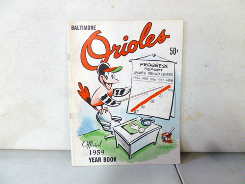 vintage baltimore orioles yearbook collection image 6