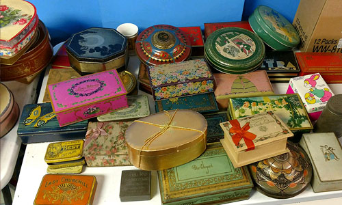 Vintage Candy Tin Collection